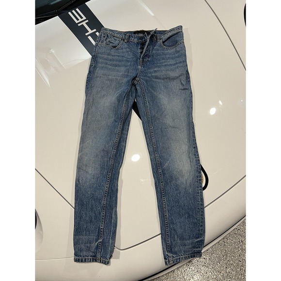 Alexander Wang Denim - Alexander Wang Jeans 25 Light Indigo Fade Blue Slim Fit Skinny